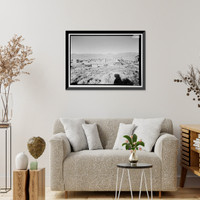 Historic Framed Print, Standard Gold Mill, East of Bodie Creek, Northeast of Bodie, Bodie, Mono County, CA - 8,  17-7/8" x 21-7/8"