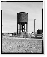 Southern Pacific Depot, Water Tower, 65 Cahill Street, San Jose, Santa Clara County, CA - 4, Vintage Poster