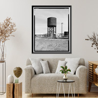Southern Pacific Depot, Water Tower, 65 Cahill Street, San Jose, Santa Clara County, CA - 4, Vintage Poster
