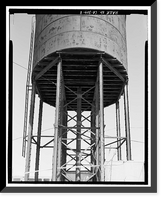 Southern Pacific Depot, Water Tower, 65 Cahill Street, San Jose, Santa Clara County, CA - 8, Antique Print