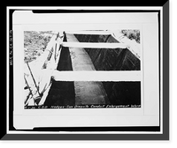 Lake Hodges Flume, Along San Dieguito River between Lake Hodges & San Dieguito Reservoir, Rancho Santa Fe, San Diego County, CA - 24, Historic Reproduction