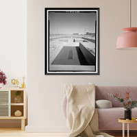 Edwards Air Force Base, South Base, X-1 Loading Pit, Western Shore of Rogers Dry Lake, Boron, Kern County, CA - 2, Vintage Poster