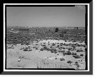 Edwards Air Force Base, South Base, Rammed Earth Aircraft Dispersal Revetments, Western Shore of Rogers Dry Lake, Boron, Kern County, CA, Vintage Wall Art
