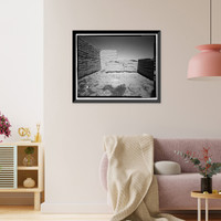 Edwards Air Force Base, South Base, Rammed Earth Aircraft Dispersal Revetments, Western Shore of Rogers Dry Lake, Boron, Kern County, CA - 10 Classic, Vintage Print