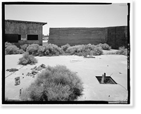 Edwards Air Force Base, South Base, Rammed Earth Aircraft Dispersal Revetments, Western Shore of Rogers Dry Lake, Boron, Kern County, CA - 18 Classic, Vintage Wall Art