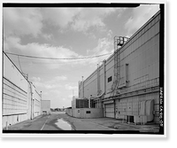 Historic Framed Print, NASA Industrial Plant, 12214 Lakewood Boulevard, Downey, Los Angeles County, CA - 5,  17-7/8" x 21-7/8"