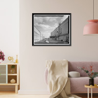 Historic Framed Print, NASA Industrial Plant, 12214 Lakewood Boulevard, Downey, Los Angeles County, CA - 5,  17-7/8" x 21-7/8"