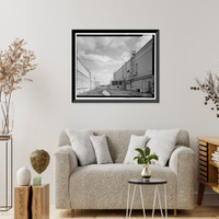 Historic Framed Print, NASA Industrial Plant, 12214 Lakewood Boulevard, Downey, Los Angeles County, CA - 5,  17-7/8" x 21-7/8"