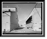 Historic Framed Print, NASA Industrial Plant, 12214 Lakewood Boulevard, Downey, Los Angeles County, CA - 8,  17-7/8" x 21-7/8"