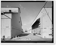 Historic Framed Print, NASA Industrial Plant, 12214 Lakewood Boulevard, Downey, Los Angeles County, CA - 8,  17-7/8" x 21-7/8"