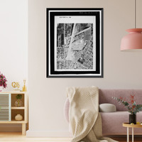 Historic Framed Print, NASA Industrial Plant, 12214 Lakewood Boulevard, Downey, Los Angeles County, CA - 34,  17-7/8" x 21-7/8"