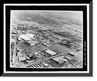 Historic Framed Print, NASA Industrial Plant, 12214 Lakewood Boulevard, Downey, Los Angeles County, CA - 39,  17-7/8" x 21-7/8"
