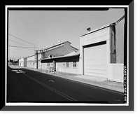 Historic Framed Print, NASA Industrial Plant, Maintenance Facility, 12214 Lakewood Boulevard, Downey, Los Angeles County, CA - 5,  17-7/8" x 21-7/8"