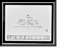 Historic Framed Print, NASA Industrial Plant, Maintenance Facility, 12214 Lakewood Boulevard, Downey, Los Angeles County, CA - 15,  17-7/8" x 21-7/8"