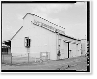 Historic Framed Print, NASA Industrial Plant, Storage Facility, 12214 Lakewood Boulevard, Downey, Los Angeles County, CA,  17-7/8" x 21-7/8"