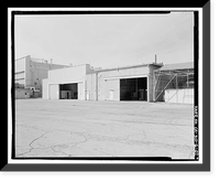 Historic Framed Print, NASA Industrial Plant, Missile Research Laboratory, 12214 Lakewood Boulevard, Downey, Los Angeles County, CA - 7,  17-7/8" x 21-7/8"