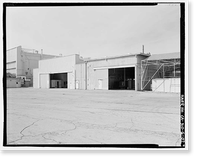 Historic Framed Print, NASA Industrial Plant, Missile Research Laboratory, 12214 Lakewood Boulevard, Downey, Los Angeles County, CA - 7,  17-7/8" x 21-7/8"