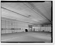 Historic Framed Print, NASA Industrial Plant, Testing Facility, 12214 Lakewood Boulevard, Downey, Los Angeles County, CA - 2,  17-7/8" x 21-7/8"