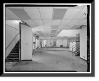 Historic Framed Print, NASA Industrial Plant, Testing Facility, 12214 Lakewood Boulevard, Downey, Los Angeles County, CA - 7,  17-7/8" x 21-7/8"