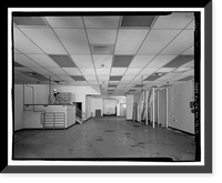 Historic Framed Print, NASA Industrial Plant, Testing Facility, 12214 Lakewood Boulevard, Downey, Los Angeles County, CA - 8,  17-7/8" x 21-7/8"