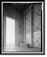 Historic Framed Print, NASA Industrial Plant, Testing Facility, 12214 Lakewood Boulevard, Downey, Los Angeles County, CA - 9,  17-7/8" x 21-7/8"