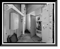 Historic Framed Print, NASA Industrial Plant, Testing Facility, 12214 Lakewood Boulevard, Downey, Los Angeles County, CA - 9,  17-7/8" x 21-7/8"