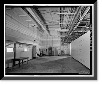 Historic Framed Print, NASA Industrial Plant, Testing Facility, 12214 Lakewood Boulevard, Downey, Los Angeles County, CA - 17,  17-7/8" x 21-7/8"