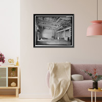 Historic Framed Print, NASA Industrial Plant, Testing Facility, 12214 Lakewood Boulevard, Downey, Los Angeles County, CA - 18,  17-7/8" x 21-7/8"