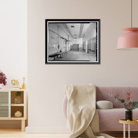 Historic Framed Print, NASA Industrial Plant, Testing Facility, 12214 Lakewood Boulevard, Downey, Los Angeles County, CA - 19,  17-7/8" x 21-7/8"