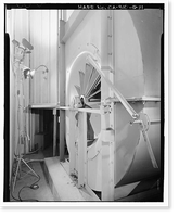 Historic Framed Print, NASA Industrial Plant, Testing Facility, 12214 Lakewood Boulevard, Downey, Los Angeles County, CA - 19,  17-7/8" x 21-7/8"