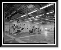 Historic Framed Print, NASA Industrial Plant, Testing Facility, 12214 Lakewood Boulevard, Downey, Los Angeles County, CA - 23,  17-7/8" x 21-7/8"