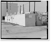 Historic Framed Print, NASA Industrial Plant, Cryogenic Test Lab-Hazardous Storage, 12214 Lakewood Boulevard, Downey, Los Angeles County, CA - 2,  17-7/8" x 21-7/8"