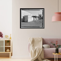 Historic Framed Print, NASA Industrial Plant, Ultra-High Temperature Facility, 12214 Lakewood Boulevard, Downey, Los Angeles County, CA - 2,  17-7/8" x 21-7/8"