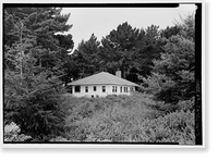 Historic Framed Print, Marconi Radio Sites, Transmitting, Point Reyes Station, Marin County, CA - 7,  17-7/8" x 21-7/8"