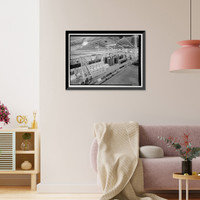 Historic Framed Print, Marconi Radio Sites, Transmitting, Point Reyes Station, Marin County, CA - 19,  17-7/8" x 21-7/8"
