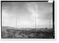 Marconi Radio Sites, Transmitting, Point Reyes Station, Marin County, CA - 28, Historic Reproduction