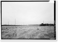 Historic Framed Print, Marconi Radio Sites, Receiving, Point Reyes Station, Marin County, CA,  17-7/8" x 21-7/8"