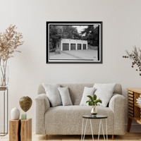 Historic Framed Print, Marconi Radio Sites, Receiving, Point Reyes Station, Marin County, CA - 7,  17-7/8" x 21-7/8"