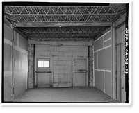 Historic Framed Print, College Heights Lemon Packing House, 519-532 West First Street, Claremont, Los Angeles County, CA - 23,  17-7/8" x 21-7/8"
