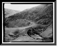 Historic Framed Print, Foresta Road, Yosemite Village, Mariposa County, CA - 4,  17-7/8" x 21-7/8"