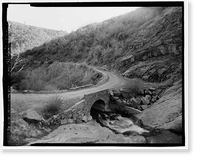 Historic Framed Print, Foresta Road, Yosemite Village, Mariposa County, CA - 4,  17-7/8" x 21-7/8"