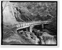 Historic Framed Print, Foresta Road, Yosemite Village, Mariposa County, CA - 6,  17-7/8" x 21-7/8"