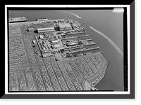 Historic Framed Print, Rosie the Riveter National Historical Park, 1401 Marina Way South, Richmond, Contra Costa County, CA - 48,  17-7/8" x 21-7/8"