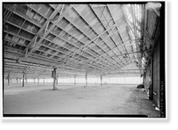 Historic Framed Print, Rosie the Riveter National Historical Park, Ford Assembly Plant, 1400 Harbour Way South, Richmond, Contra Costa County, CA - 14,  17-7/8" x 21-7/8"