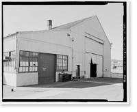Historic Framed Print, U.S. Coast Guard Air Station San Francisco, Warehouse, 1020 North Access Road, San Francisco, San Francisco County, CA - 8,  17-7/8" x 21-7/8"