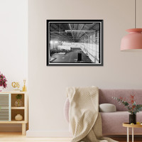 Historic Framed Print, U.S. Coast Guard Air Station San Francisco, Warehouse, 1020 North Access Road, San Francisco, San Francisco County, CA - 16,  17-7/8" x 21-7/8"