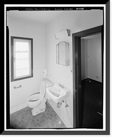 Historic Framed Print, U.S. Coast Guard Air Station San Francisco, Bachelor Officer Quarters, 1020 North Access Road, San Francisco, San Francisco County, CA - 15,  17-7/8" x 21-7/8"