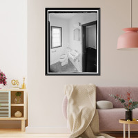 Historic Framed Print, U.S. Coast Guard Air Station San Francisco, Bachelor Officer Quarters, 1020 North Access Road, San Francisco, San Francisco County, CA - 15,  17-7/8" x 21-7/8"
