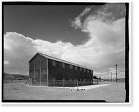 Historic Framed Print, Department of Energy, Grand Junction Office, Building No. 35, 2597 B3/4 Road, Grand Junction, Mesa County, CO,  17-7/8" x 21-7/8"