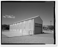 Historic Framed Print, Department of Energy, Grand Junction Office, Building No. 35, 2597 B3/4 Road, Grand Junction, Mesa County, CO,  17-7/8" x 21-7/8"